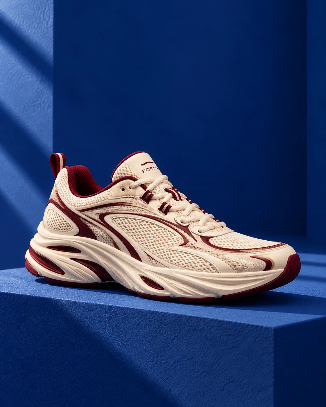 Square sneaker creative