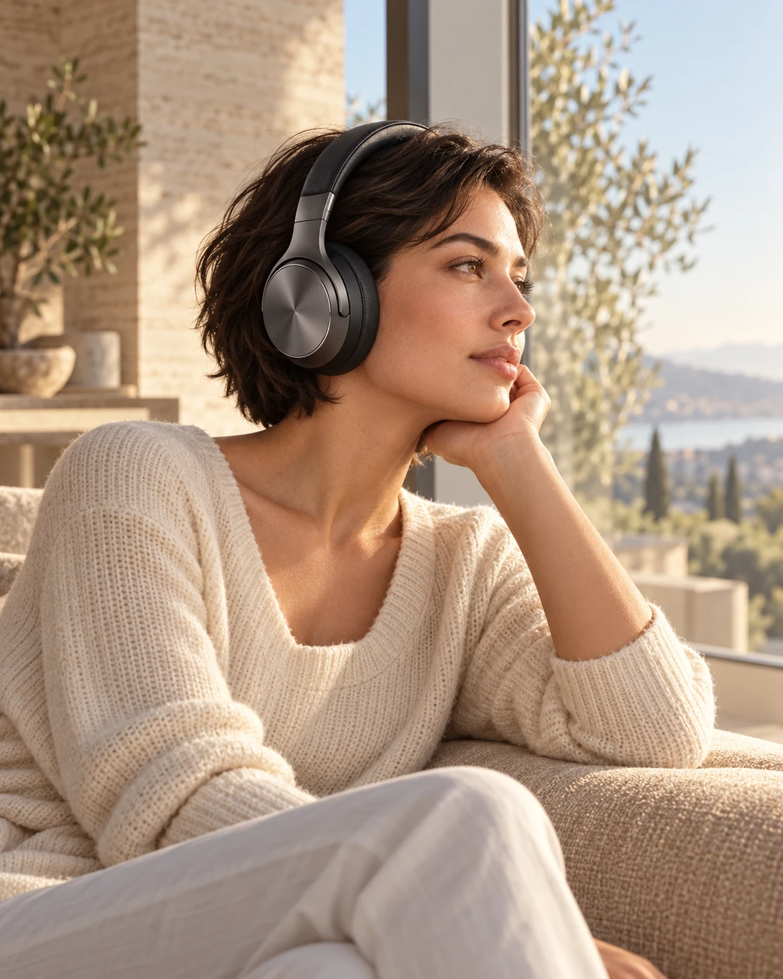 ORBIT headphone creative in portrait format