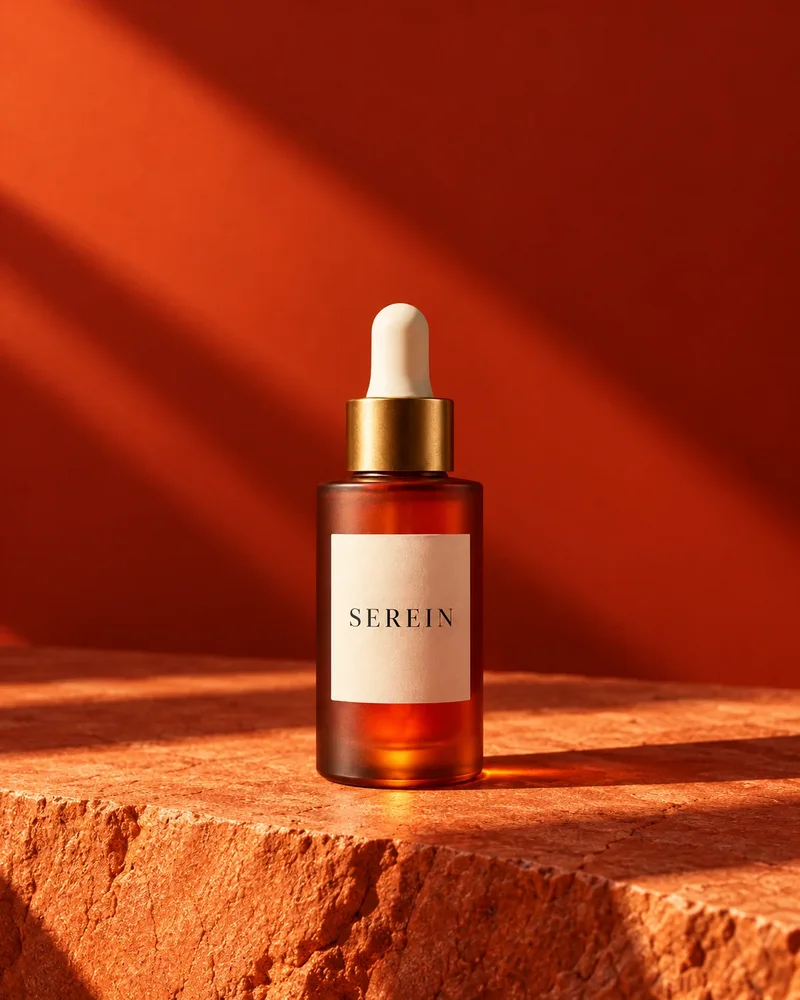 Prepared SEREIN serum branded creative