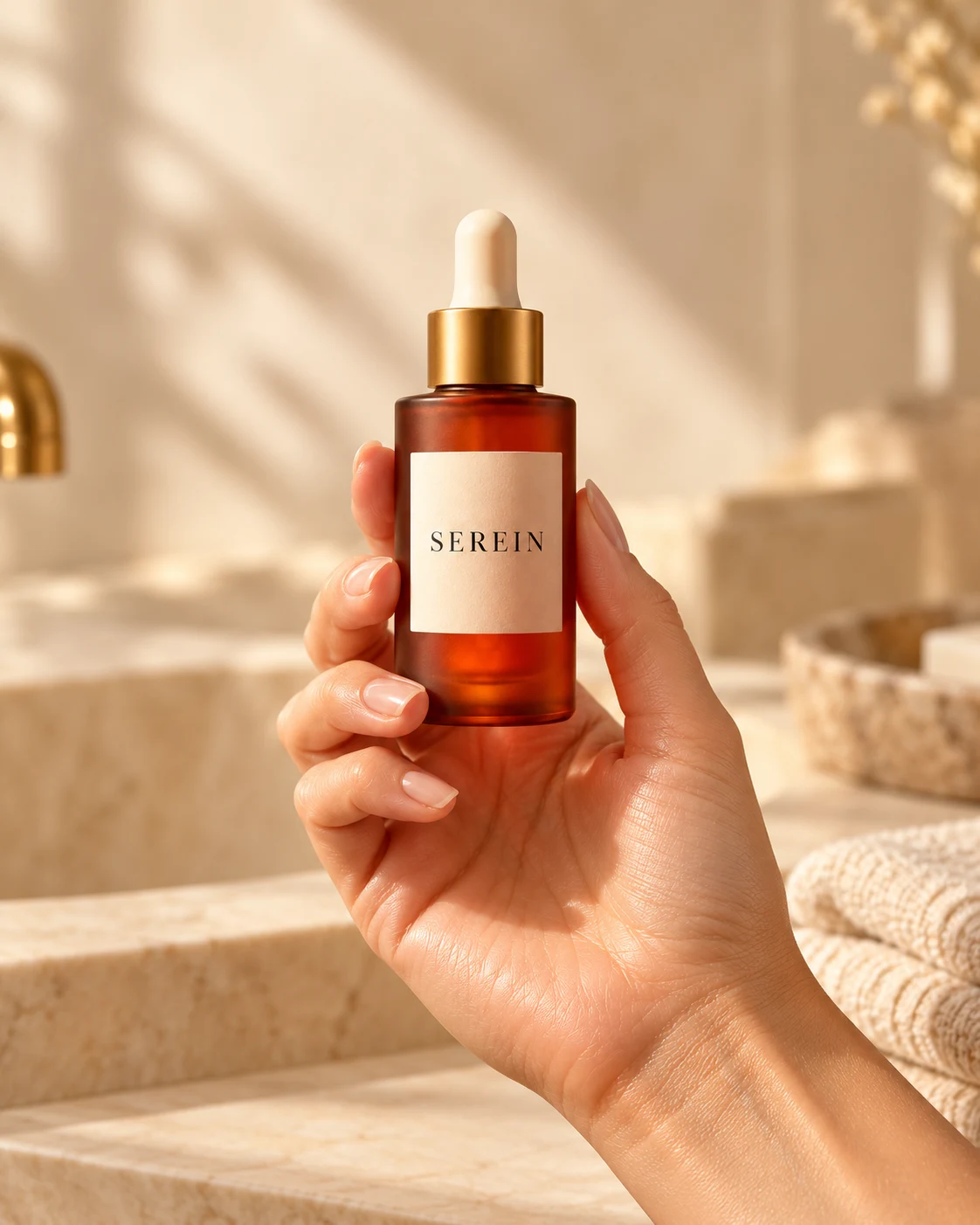 SEREIN serum lifestyle campaign